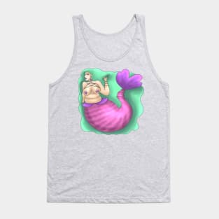 Curvy Mermaid Tank Top